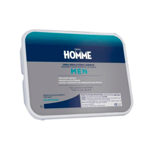 CERA DEPILATORIA QUENTE AZULENO E OLEO  DE CRAVO HOMME 1KG