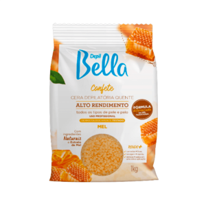 CERA DEPILATORIA CONFETE MEL ALTO RENDIMENTO 1KG