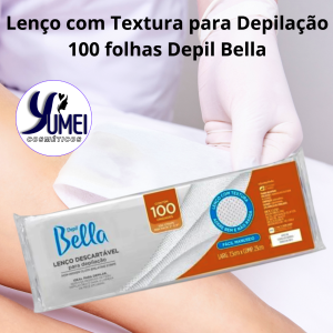 DEPIL BELLA LENCO DESCARTAVEL P/ DEPILACAO 100 FLS