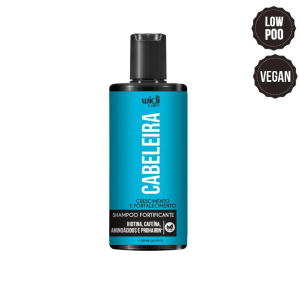 SHAMPOO FORTIFICANTE CABELEIRA CRESCIMENTO E FORTALECIMENTO 300ML WIDI CARE
