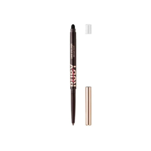 LÁPIS OLHOS RETRATIL EM GEL A PROVA D AGUA RUBY KISSES DARK BROWN