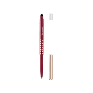 LÁPIS OLHOS RETRATIL EM GEL A PROVA D AGUA RUBY KISSES MARSALA