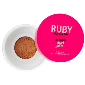 Ruby Kisses Ultra Blur po solto DEEP com Ácido Hialurônico e Niacinamida