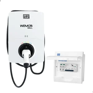 Carregador Carros Elétricos 7,4kw + Quadro De Proteção Weg c/ cabeamento