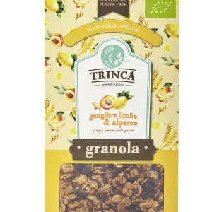 Granola de Gengibre, Limão e Alperce