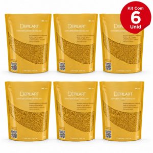 KIT 6UN CERA GRANULADA MEL 1KG