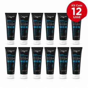 KIT CREME DEPILATORIO MASCULINO 120G 12UN