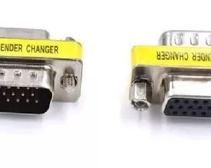 Adaptador Emenda Vga Db15 Macho X Femea Db15